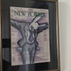 Art depicting the crucifixion of Rabbit Jesus.